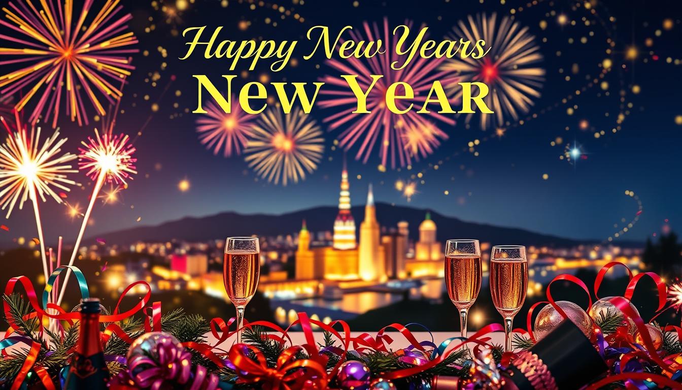 Życzenia noworoczne na fb