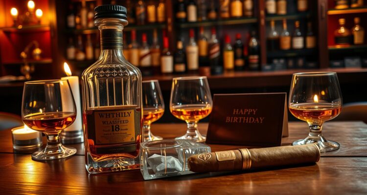 Życzenia urodzinowe whisky